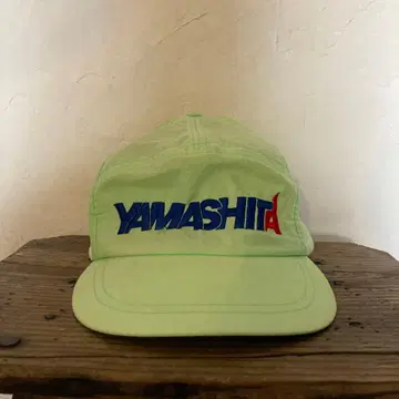 90s YAMASHITA 라이트 그린 캡 레트로