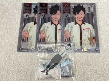 하이큐 코스 클리어 카드 아크릴 스탠드 쿠로오 테츠로