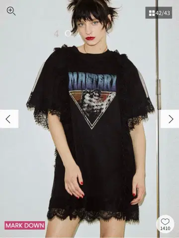 jouetie 리메이크 락 미니 원피스 쥬에티