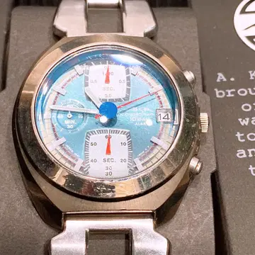 초레어 SEIKO ALBA AKA 크로노그래프 데이트 단종품