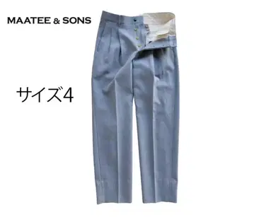MAATEE&SONS 오레노 CHINO-PAN 통기 사이즈 4