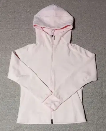 [ 새상품급 새상품 ] adidas 핑크 후드 부착 후드티