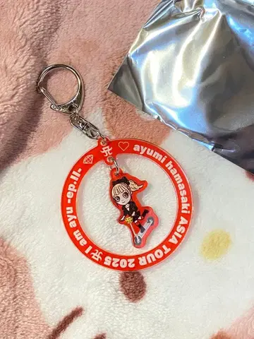 새상품 하마사키 아유미 ayupan 흔들흔들 참 키링