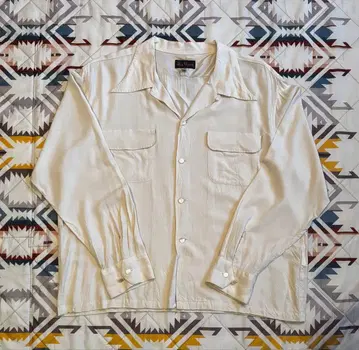 Dry Bones 40s 50s 스타일 레이온 셔츠