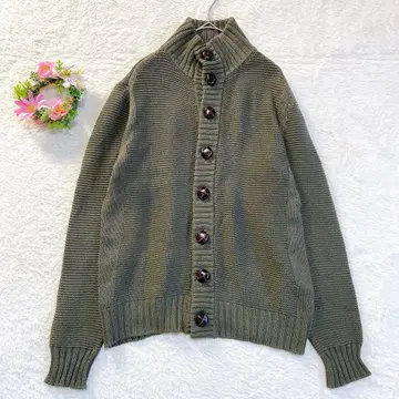 GRAY for UNITED ARROWS 별주 싸개 단추 가디건