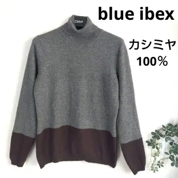 [ 블루 아이벡스 벤티우노 ] 캐시미어 100% 터틀넥