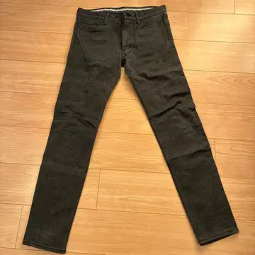 넘버나인 스트레치 데님 다크 그레이