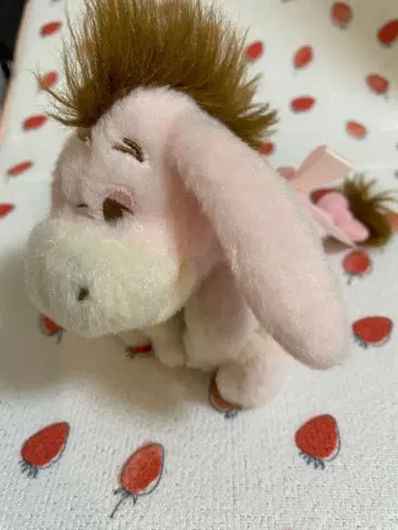 디즈니 이요르 키링 플러시 키체인