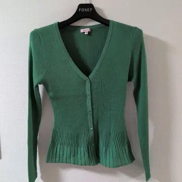 토카 AJISAI V넥 가디건 xs