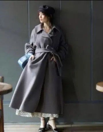 스나이델 스탠드 칼라 리버 코트