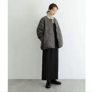 ACUTA URBAN RESEARCH 코쿤 퀼팅 다운 카키