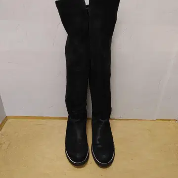 3397 코시노 히로코 블랙 롱 부츠 23.5cm