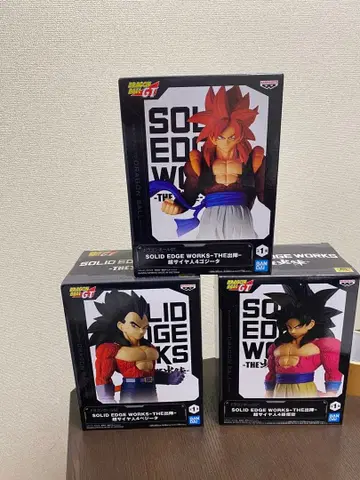 드래곤볼 GT -THE 출진- 손오공 4 베지터 4 오지터 4 피규어