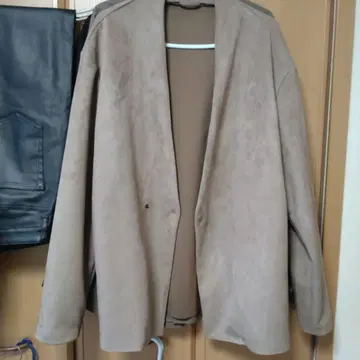 [ 새상품급 ] ZARA 노카라 자켓 M 베이지