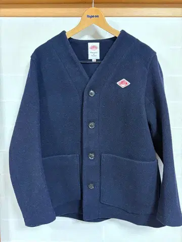 단톤 노카라 자켓 38