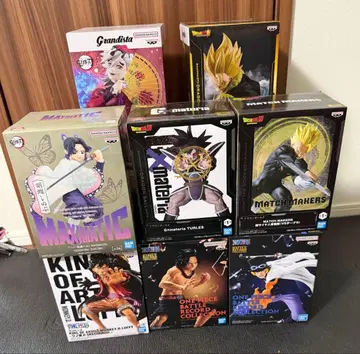 귀멸의 칼날 드래곤볼 원피스 피규어 종합 세트