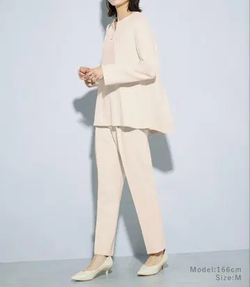 PLST 플라스테 모조 진주 페플럼 블라우스 세트