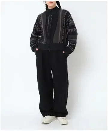 RNA-N 25aw COTTON HEAVY PIQUE 와이드 트라우저