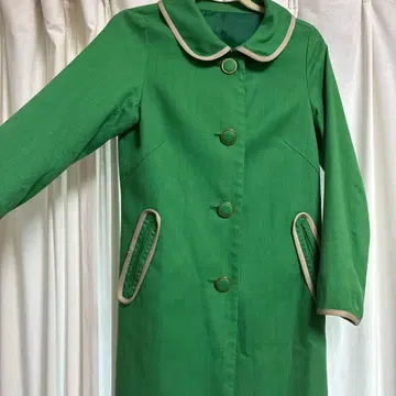 그린 트렌치코트 봄용