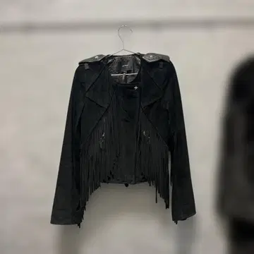 [ ISABEL MARANT ] 프린지 가죽 자켓