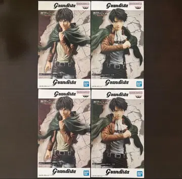 [즉시 발송] 진격의 거인 Grandista 엘렌 리바이 4체 세트