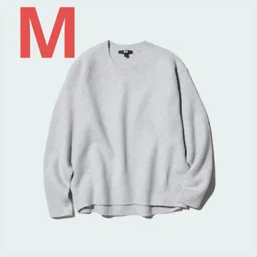 유니클로 수플레얀 크루넥 스웨터