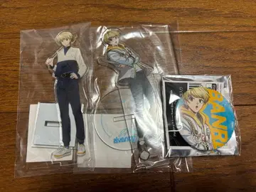 아르고나비스 아크릴 스탠드 캔뱃지 3점 묶음 판매 시라이시 만리