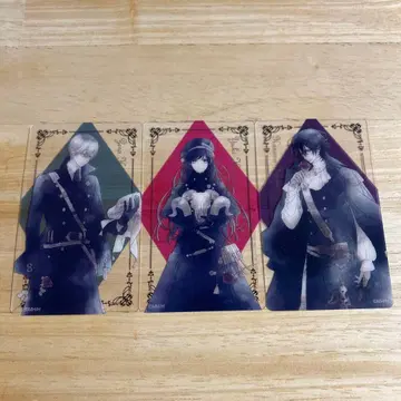 뱀파이어 기사 원화전 클리어 카드 그려낸 3점