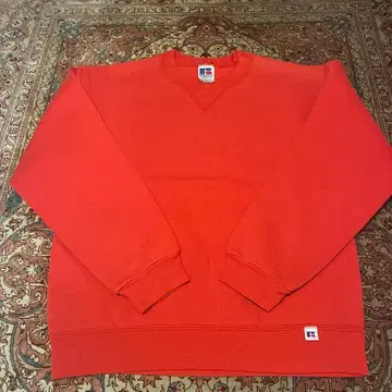 러셀 애슬레틱 레드 맨투맨 YOUTH L