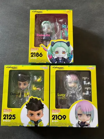 사이버펑크 엣지러너즈 넨도로이드 3인 세트