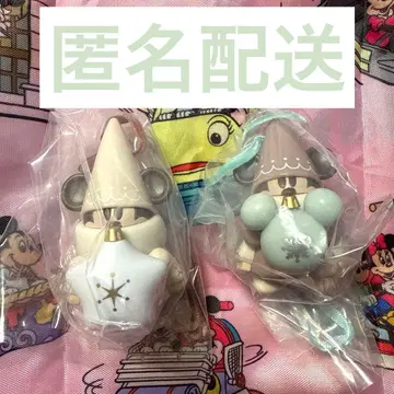 [ 메루카리 택배 ] 디즈니 릴린린 캡슐 토이 베이지 화이트