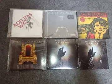 Adelitas Way CD 6장 세트 미개봉 x 3 락