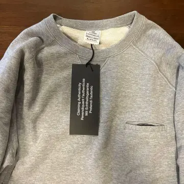 새상품 LOOPWHEELER 트레이닝복 X.LARGE 그레이