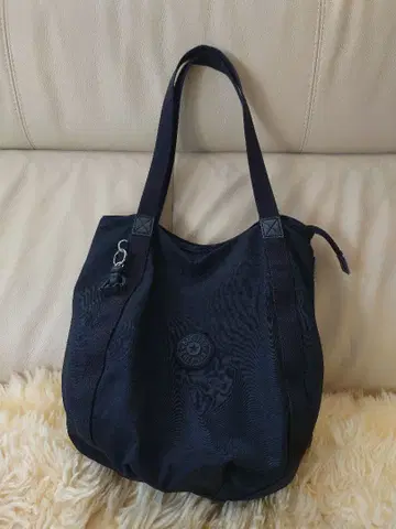 키플링 벌룬 토트백 블랙