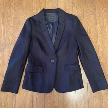 언타이틀 울 100% 테일러드 자켓 블랙