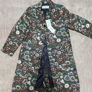 SUPERHAKKA 꽃무늬 롱 코트