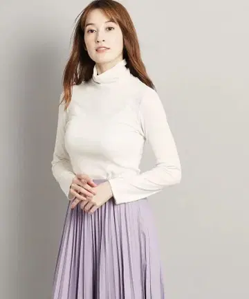 [ 흡습 발열 보습 ] 하이넥 저리 상의