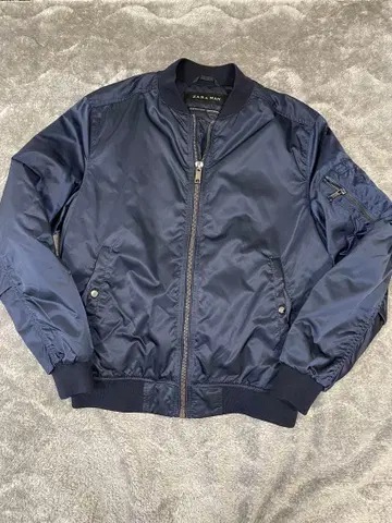 ZARA 자라 MA-1 블루종 블루 계열