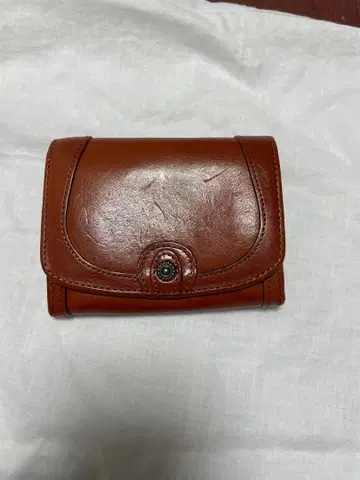 Dakota 브라운 가죽 접이식 지갑