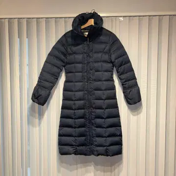 네이비 롱 다운 자켓 새상품급