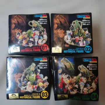 드래곤볼 HISTORICAL FIGURE 4체 세트 미개봉