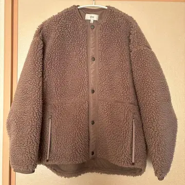 HYKE 하이크 보아 자켓 보아 코트