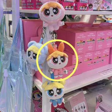 파워퍼프걸 봉제 인형 참 블라썸 파자마