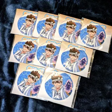 Dr.STONE eeo 복권 크롬 캔뱃지