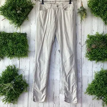 평평하게 놓음 허리 37 밑위 20