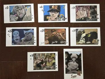 죠죠의 기묘한 모험 캐릭터 포트레이트 세트