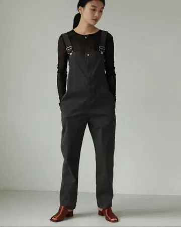 코튼 슬림 살로펫 todayful 오버롤