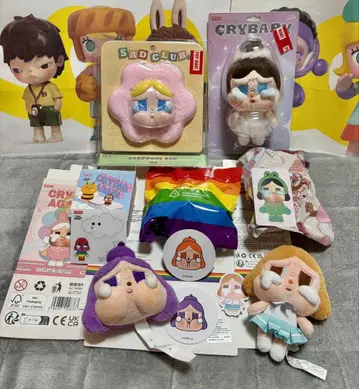 popmart crybaby 종합 세트