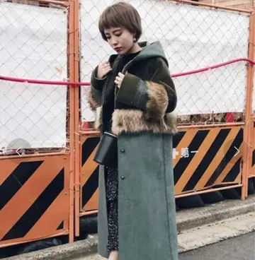 AMERI FUR DOCKING MOUTON COAT