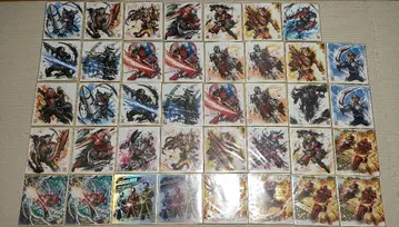 가면라이더 ART 색지 금박 포함 39장 묶음 판매